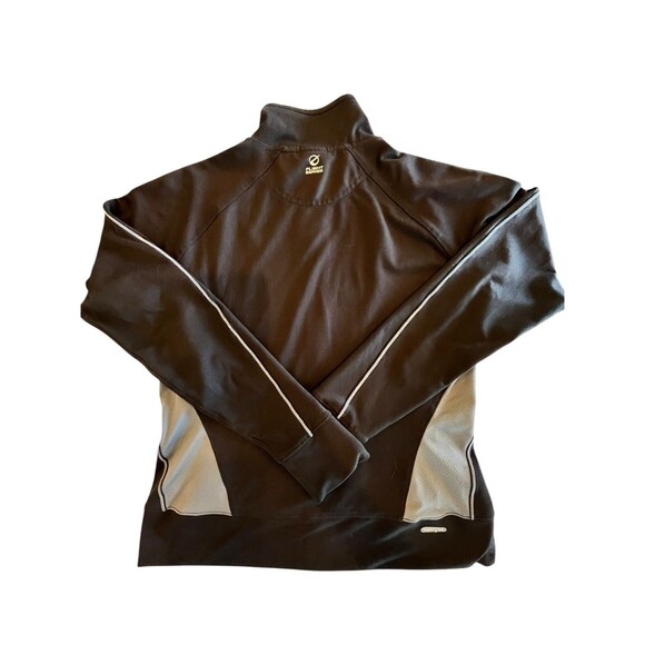 THE NORTH FACE Jacket Womens Sz Med Flight Series Full Zip black Gray - Picture 2 of 7